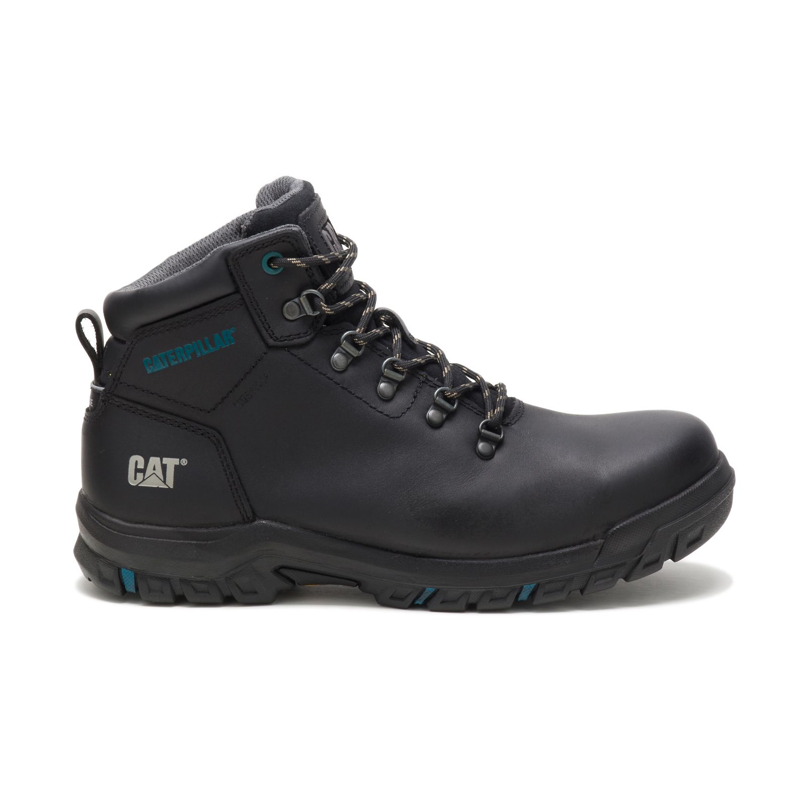 Caterpillar Mae Steel Toe Waterproof Philippines - Womens Steel Toe Boots - Black 97025GESJ